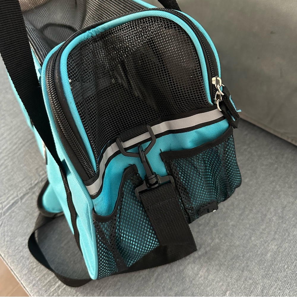 ELITE FIELD Soft Sided Pet Carrier Sky Blue - Picture 5 of 15